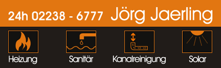 24h 02238-6777 | Jörg Jaerling – Heizung, Sanitär, Kanalreinigung, Solar